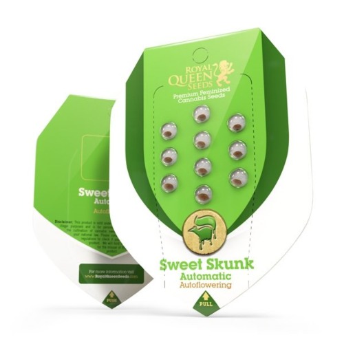 Sweet Skunk Auto - Royal Queen Seeds verpakking