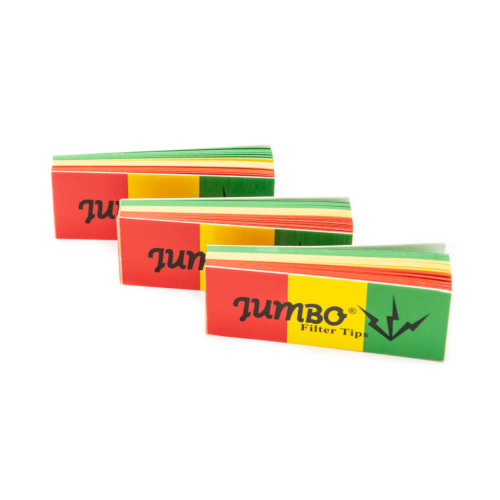 Jumbo Filter Tips Rasta Jumbo