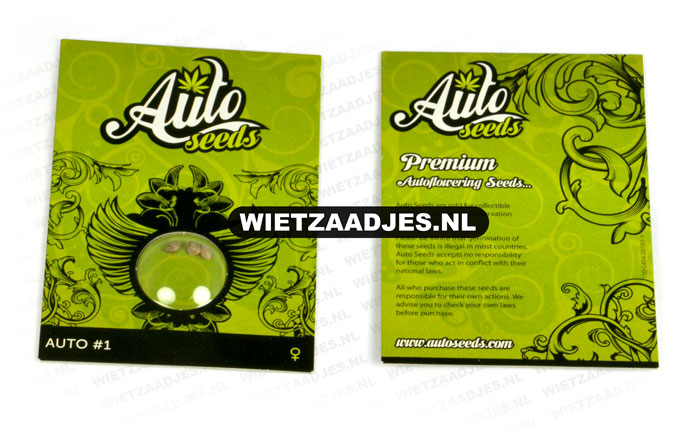 Auto Seeds verpakking