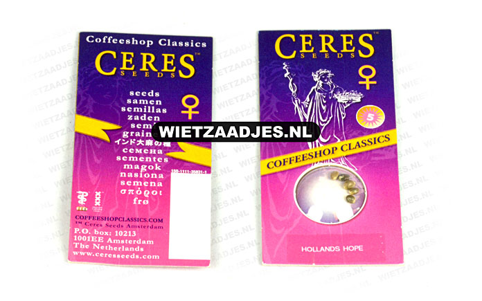 Ceres Seeds verpakking