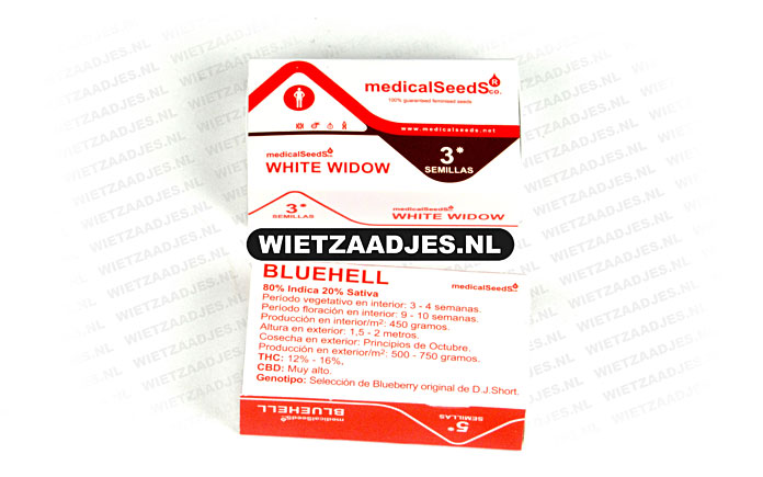 Medical Seeds verpakking