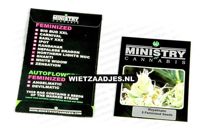 Ministry of Cannabis verpakking