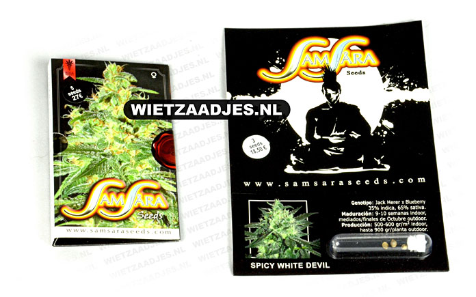 Samsara Seeds verpakking