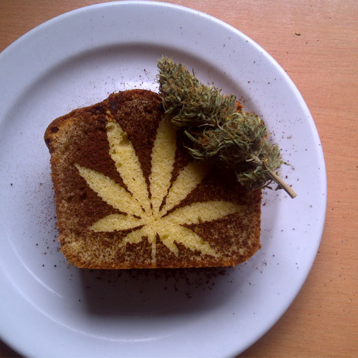 Het meest bekende wietrecept spacecake. Het meest bekende wietrecept spacecake.