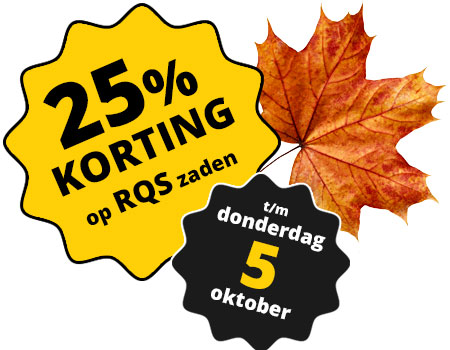 Royal Queen Seeds wietzaden met 25% korting!